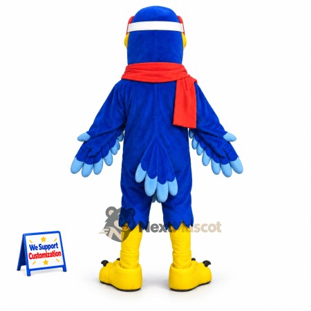 Bird Mascot Costume - Blue for Family Events Bird Mascot Costume - Blue for Family Events