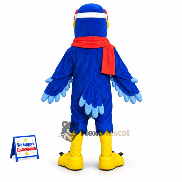 Bird Mascot Costume - Blue for Family Events Bird Mascot Costume - Blue for Family Events