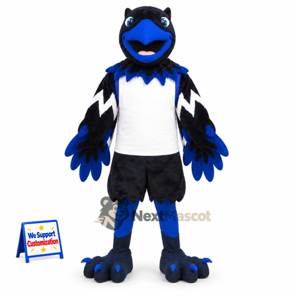 Bird Mascot Costume - Blue for Fundraisers