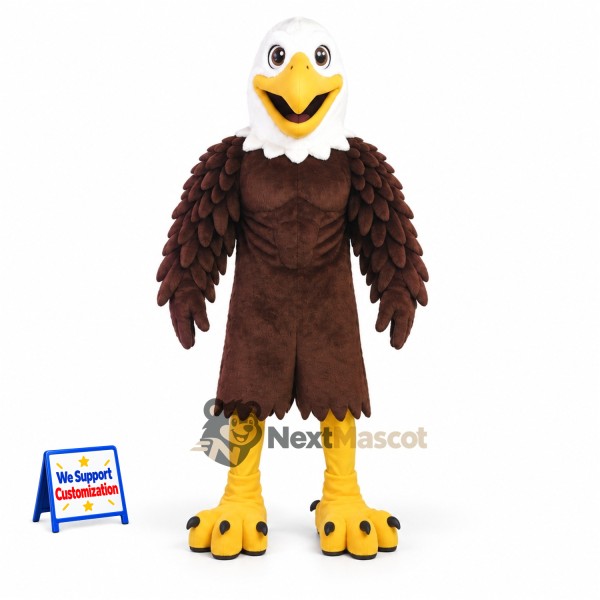 Bald Eagle Mascot Costume for School Fun Days