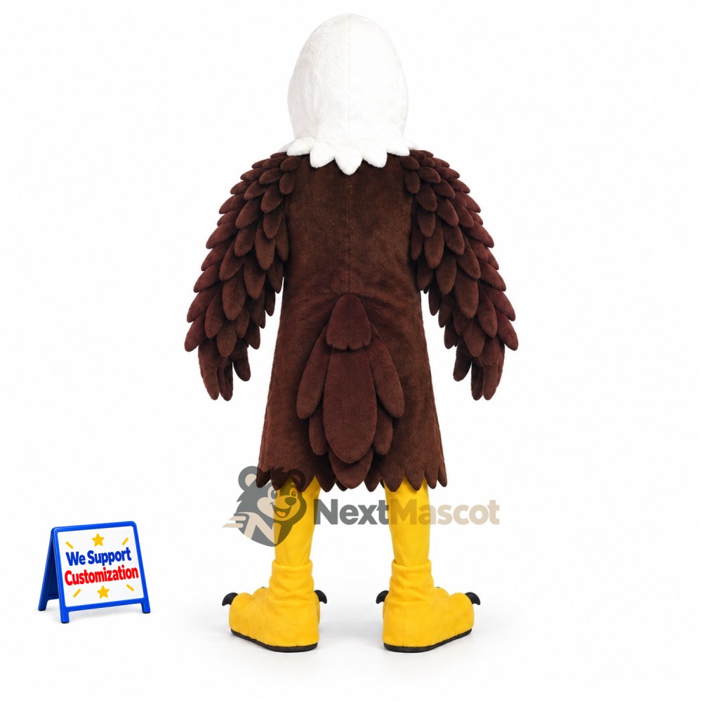 Bald Eagle Mascot Costume for School Fun Days Bald Eagle Mascot Costume for School Fun Days
