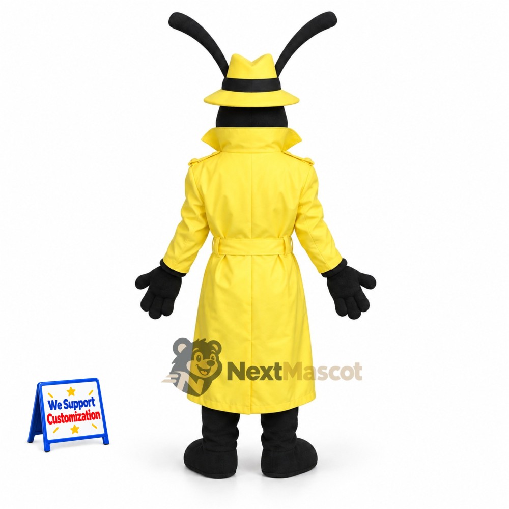 Ant Mascot Costume - Yellow Coat Ant Mascot Costume - Yellow Coat