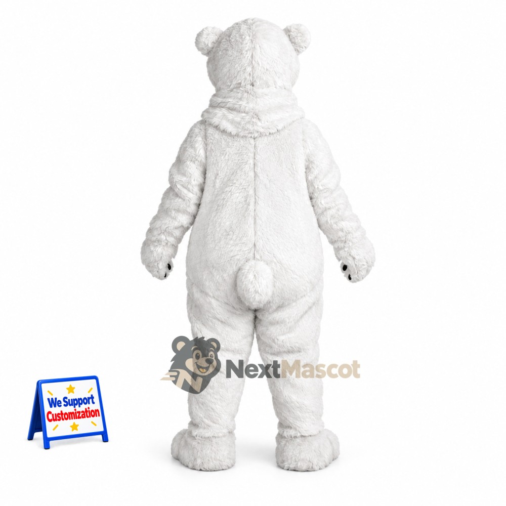 Polar Bear Mascot Costume for Stage Shows Polar Bear Mascot Costume for Stage Shows
