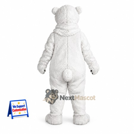 Polar Bear Mascot Costume for Stage Shows Polar Bear Mascot Costume for Stage Shows