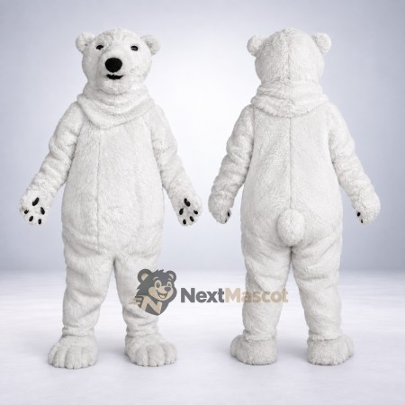 Polar Bear Mascot Costume for Stage Shows Polar Bear Mascot Costume for Stage Shows