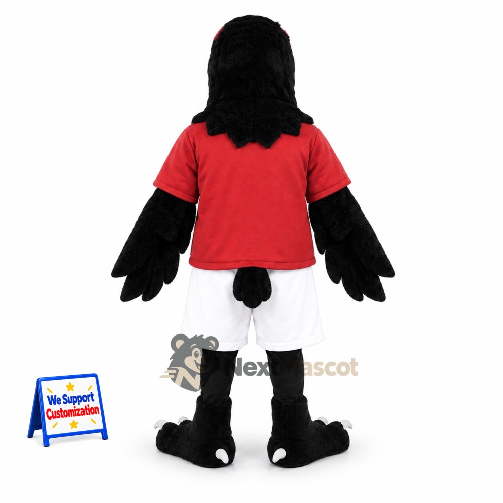 Bird Mascot Costume - Black for Family Events Bird Mascot Costume - Black for Family Events