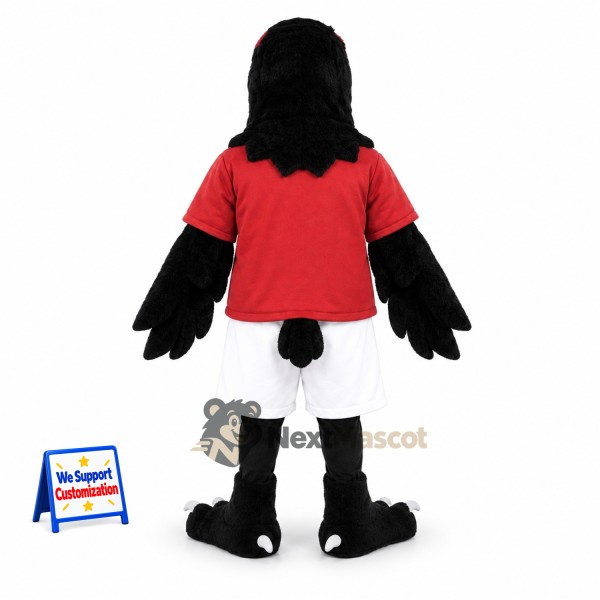 Bird Mascot Costume - Black for Family Events Bird Mascot Costume - Black for Family Events