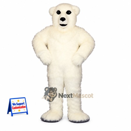 Bear Mascot Costume - White for Homecoming Bear Mascot Costume - White for Homecoming