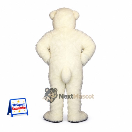 Bear Mascot Costume - White for Homecoming Bear Mascot Costume - White for Homecoming