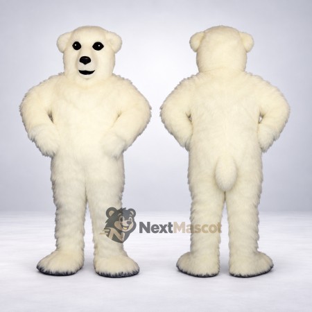 Bear Mascot Costume - White for Homecoming Bear Mascot Costume - White for Homecoming