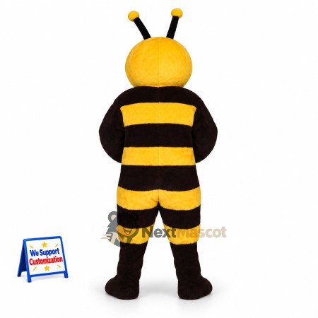 Bee Mascot Costume - Folded Arms for Pollinator Events Bee Mascot Costume - Folded Arms for Pollinator Events