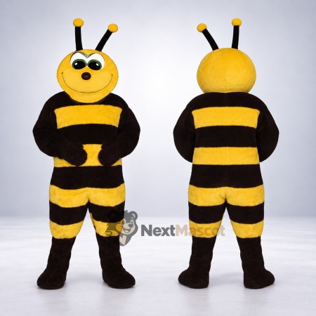 Bee Mascot Costume - Folded Arms for Pollinator Events Bee Mascot Costume - Folded Arms for Pollinator Events