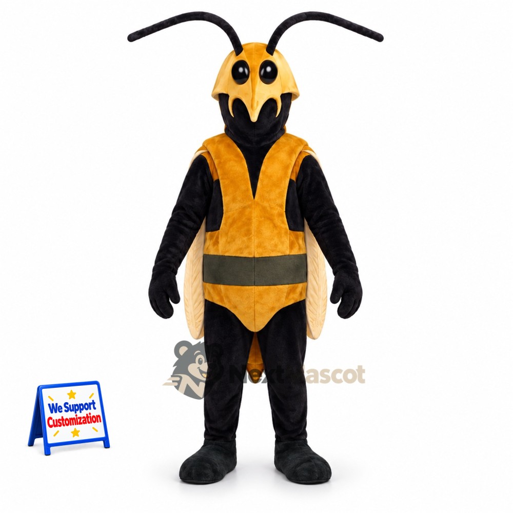 Wasp Mascot Costume - Orange for Parades Wasp Mascot Costume - Orange for Parades