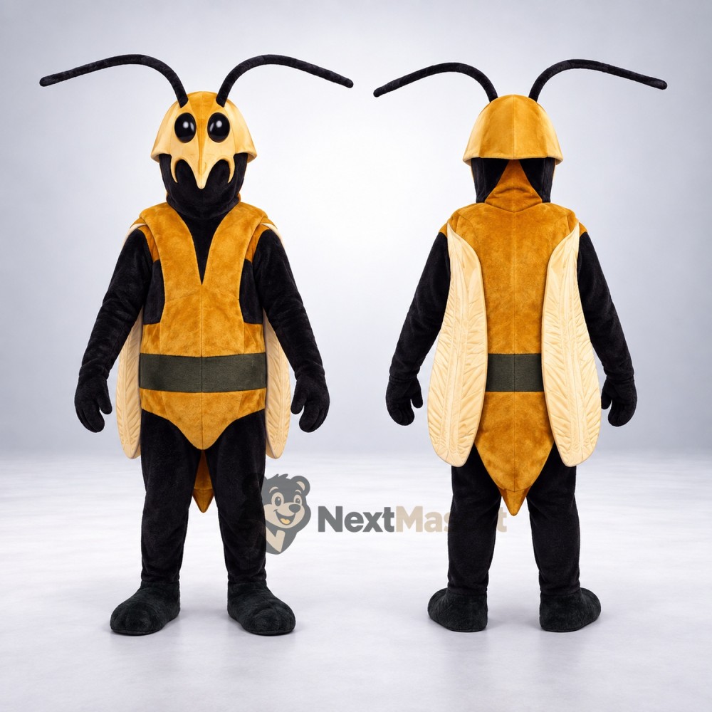 Wasp Mascot Costume - Orange for Parades Wasp Mascot Costume - Orange for Parades