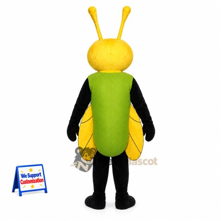 Grasshopper Mascot Costume - Green for Festivals Grasshopper Mascot Costume - Green for Festivals