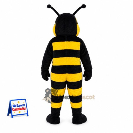Bee Mascot Costume - Yellow, Angry Eyes Bee Mascot Costume - Yellow, Angry Eyes