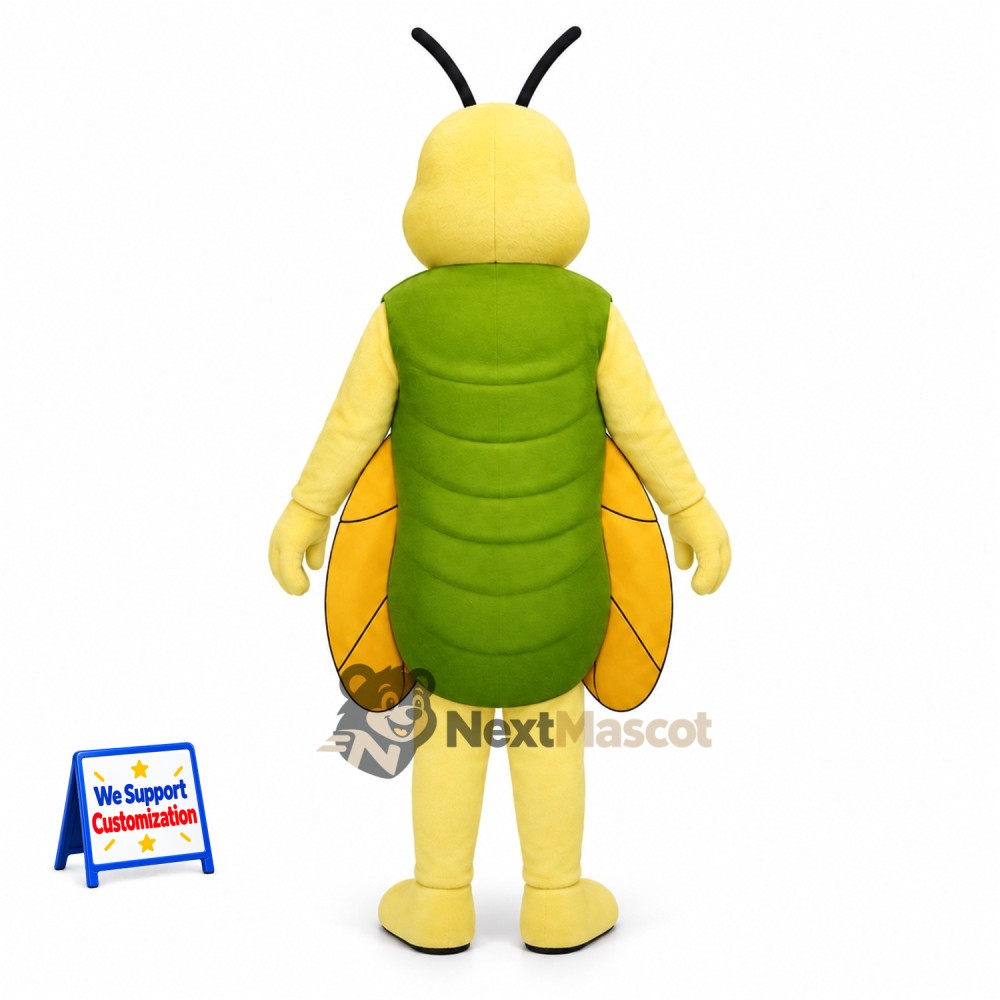Grasshopper Mascot Costume - Green for Birthday Parties Grasshopper Mascot Costume - Green for Birthday Parties