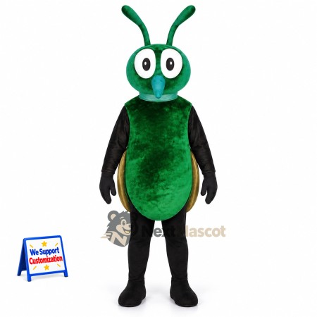 Mosquito Mascot Costume - Green for Parades Mosquito Mascot Costume - Green for Parades