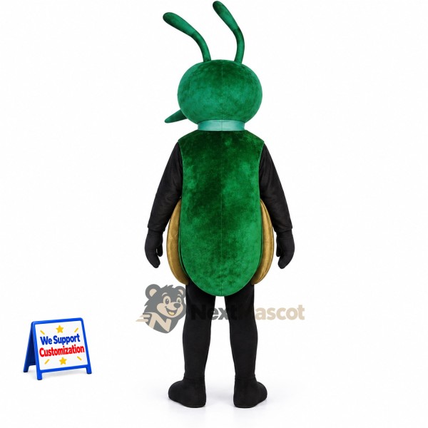 Mosquito Mascot Costume - Green for Parades Mosquito Mascot Costume - Green for Parades