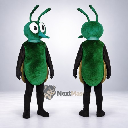 Mosquito Mascot Costume - Green for Parades Mosquito Mascot Costume - Green for Parades