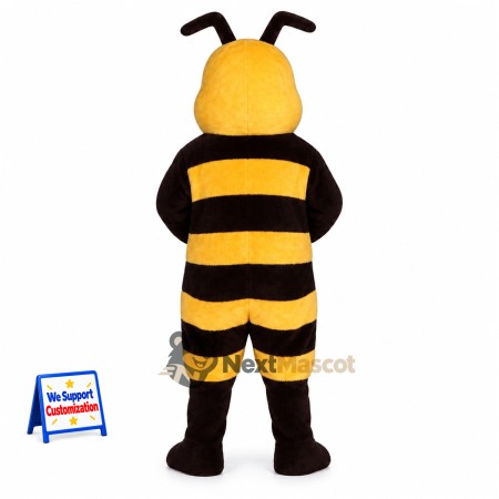 Bee Mascot Costume - Folded Arms for Spring Festivals Bee Mascot Costume - Folded Arms for Spring Festivals