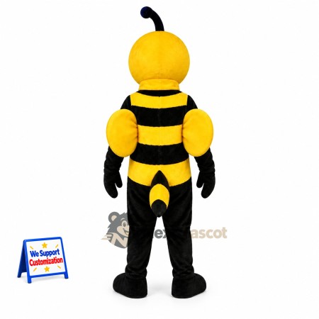 Bee Mascot Costume - Yellow, Small Yellow Wings Bee Mascot Costume - Yellow, Small Yellow Wings