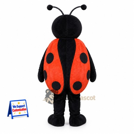 Ladybug Mascot Costume - Red for School Events