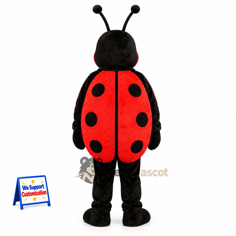 Ladybug Mascot Costume - Red for Community Events Ladybug Mascot Costume - Red for Community Events
