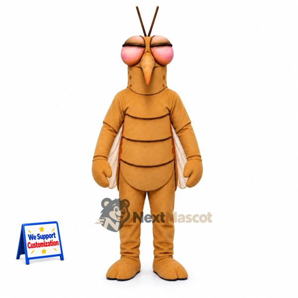 Cockroach Mascot Costume - Brown