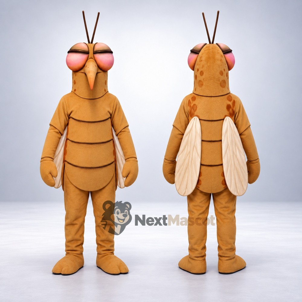 Cockroach Mascot Costume - Brown Cockroach Mascot Costume - Brown