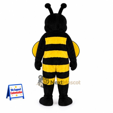 Bee Mascot Costume - Yellow, Large White Eyes Bee Mascot Costume - Yellow, Large White Eyes