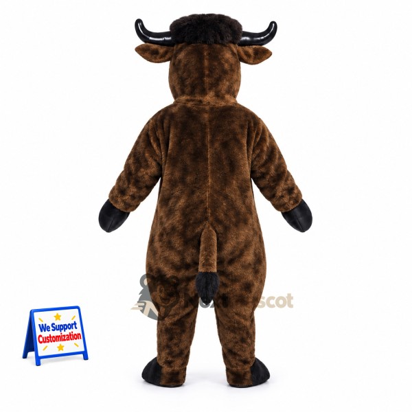 Bull Mascot Costume - Brown for Photo Events Bull Mascot Costume - Brown for Photo Events