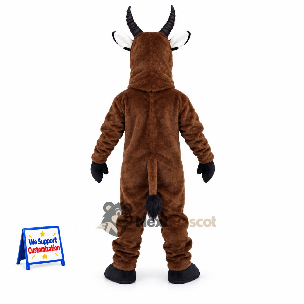 Antelope Mascot Costume - Brown Antelope Mascot Costume - Brown