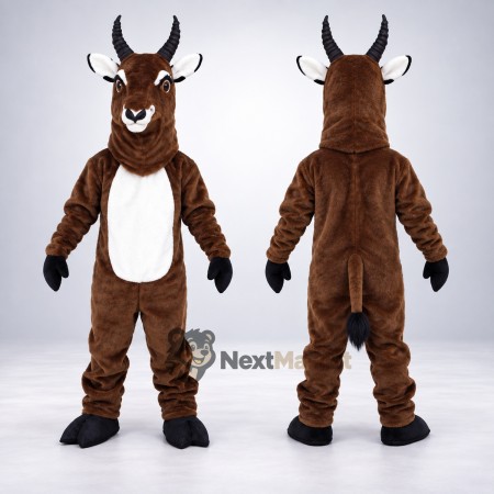 Antelope Mascot Costume - Brown Antelope Mascot Costume - Brown