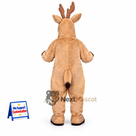 Deer Mascot Costume - Brown for Campus Events Deer Mascot Costume - Brown for Campus Events