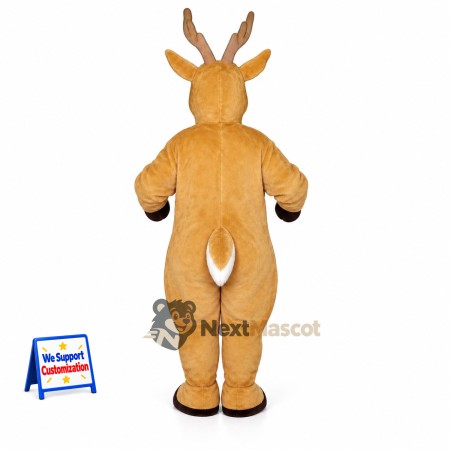 Deer Mascot Costume - Brown for School Fairs Deer Mascot Costume - Brown for School Fairs