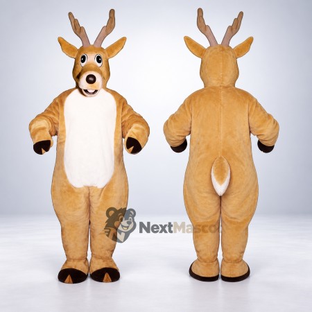 Deer Mascot Costume - Brown for School Fairs Deer Mascot Costume - Brown for School Fairs