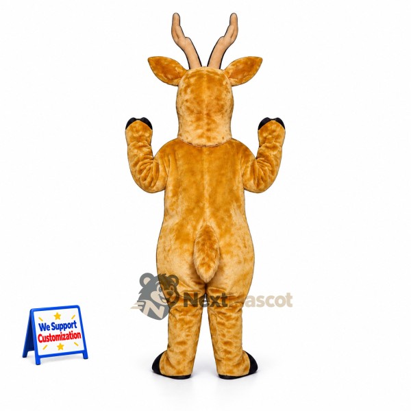 Deer Mascot Costume - Brown for Charity Events Deer Mascot Costume - Brown for Charity Events