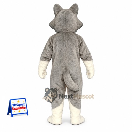 Husky Mascot Costume - Gray for Celebrations Husky Mascot Costume - Gray for Celebrations