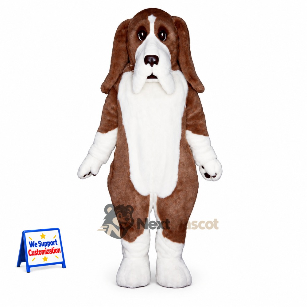 Basset Hound Mascot Costume Basset Hound Mascot Costume
