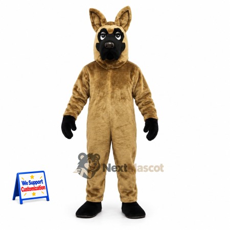 German Shepherd Mascot Costume for Parades German Shepherd Mascot Costume for Parades