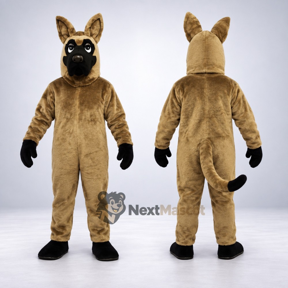 German Shepherd Mascot Costume for Parades German Shepherd Mascot Costume for Parades