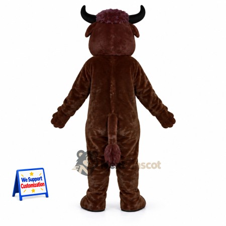 Bull Mascot Costume - Brown for Fairs Bull Mascot Costume - Brown for Fairs