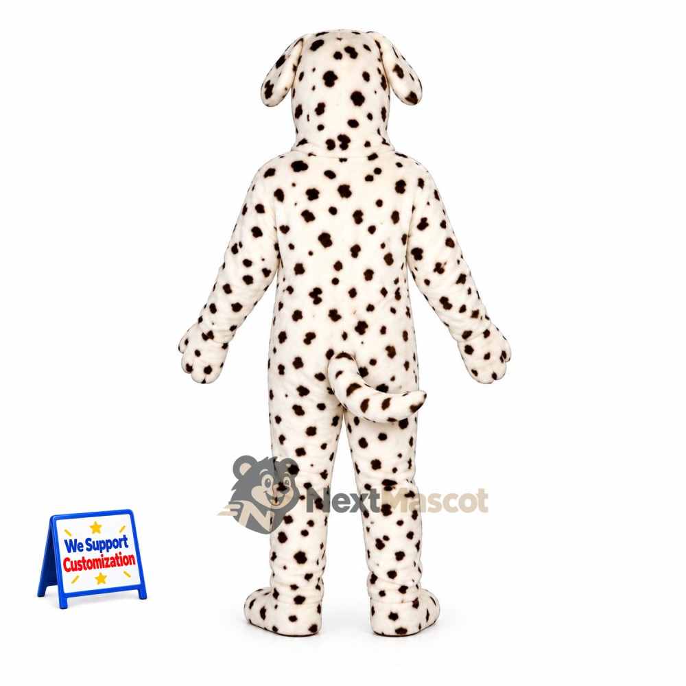 Dalmatian Mascot Costume for School Events Dalmatian Mascot Costume for School Events