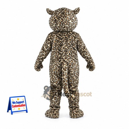 Leopard Mascot Costume - Spotted for Street Fairs Leopard Mascot Costume - Spotted for Street Fairs
