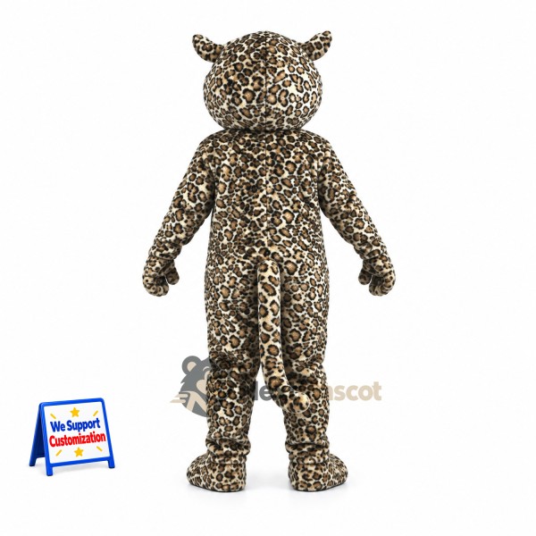 Leopard Mascot Costume - Spotted for Street Fairs Leopard Mascot Costume - Spotted for Street Fairs
