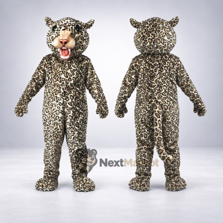 Leopard Mascot Costume - Spotted for Street Fairs Leopard Mascot Costume - Spotted for Street Fairs