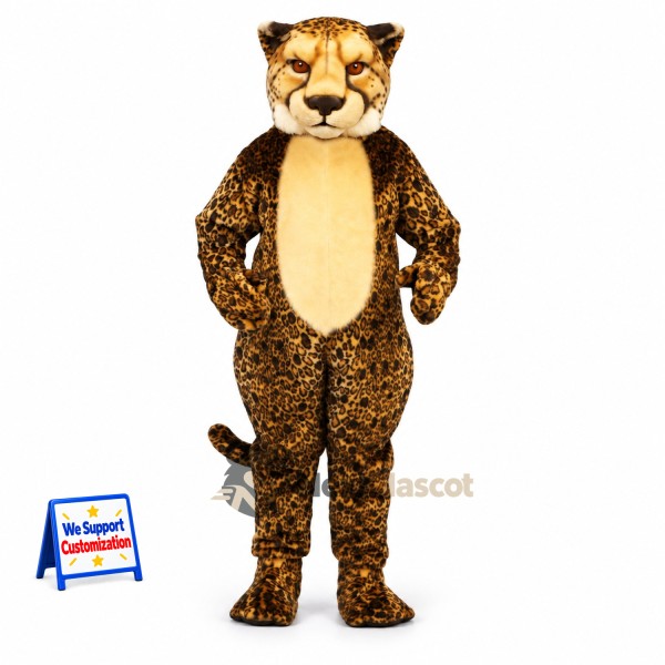 Leopard Mascot Costume - Spotted for Fairs