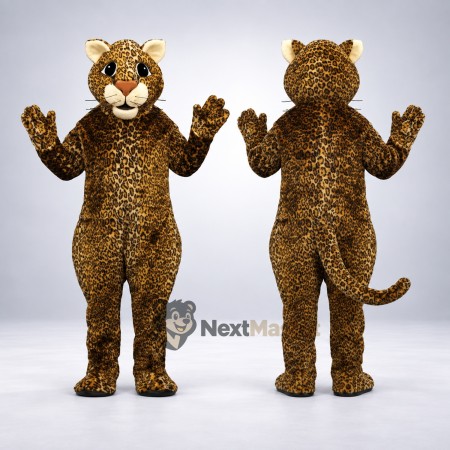 Leopard Mascot Costume - Spotted for Fan Events Leopard Mascot Costume - Spotted for Fan Events