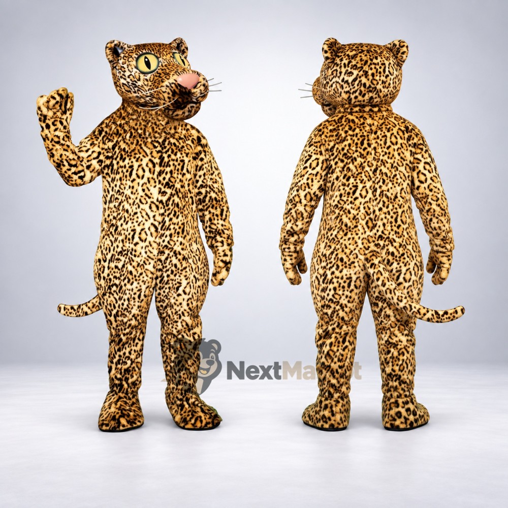 Leopard Mascot Costume - Spotted for Homecoming Leopard Mascot Costume - Spotted for Homecoming